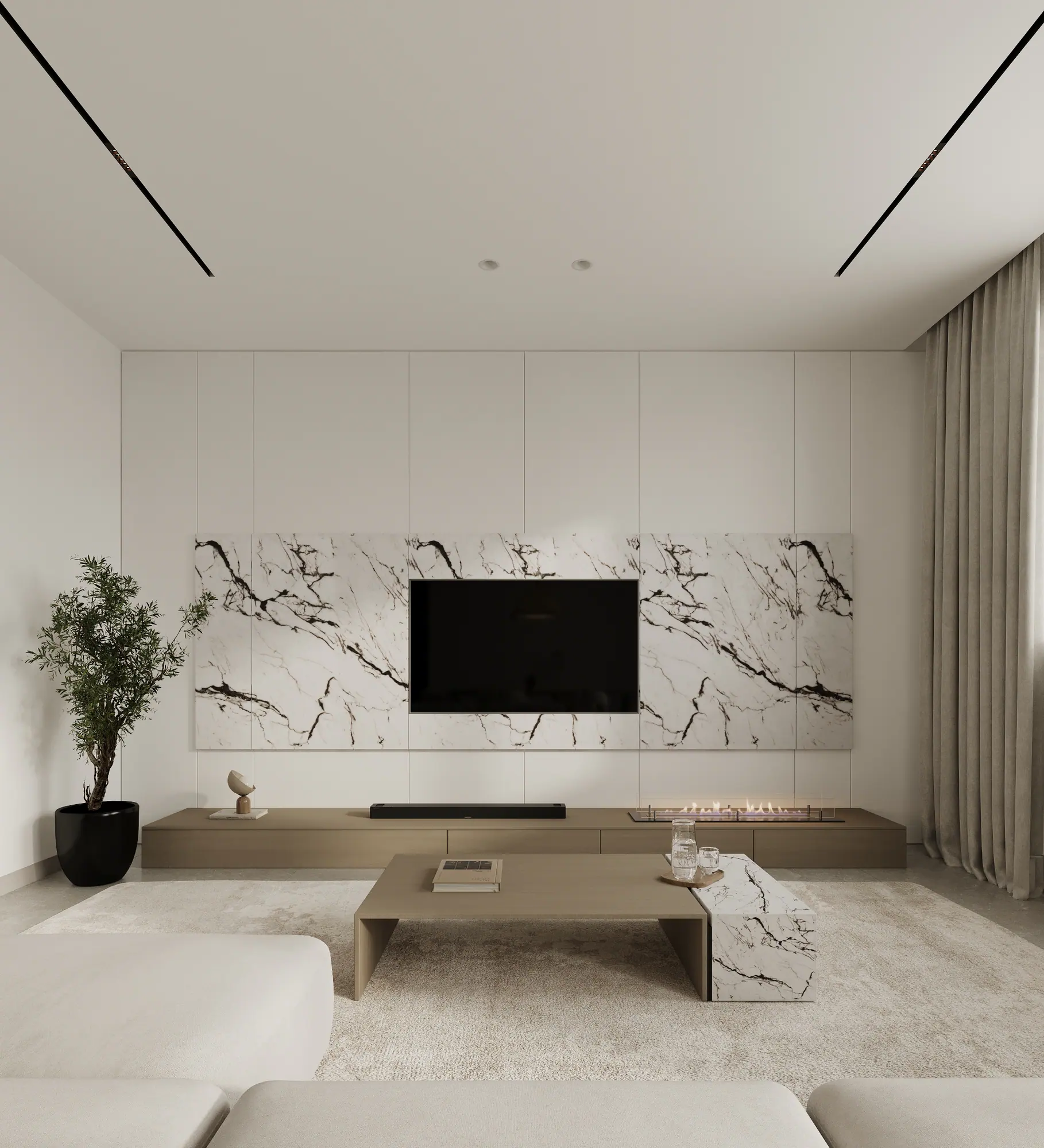 Salon de la Résidence Harmony — vue 2