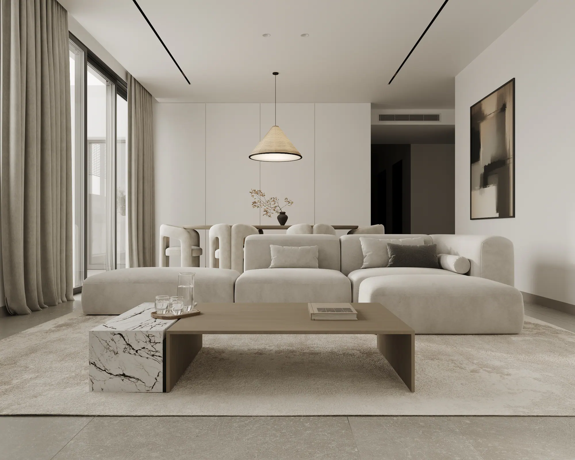 Salon de la Résidence Harmony — vue 3